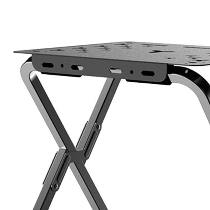 Table Pliante Camping Ultra-Légère Aluminium – Portable 39,5×34,5 Cm Avec Sac De Transport