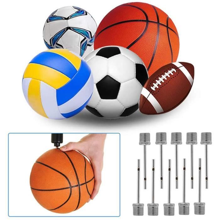 Gonfleur Ballon Foot Active 100 Pompe à Ballon Avec Aiguille – Pompe à Ballon De Pour Football Basket Volley