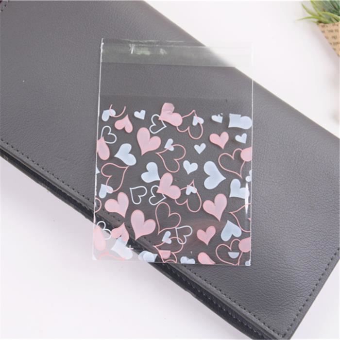 100 Sachets En Cellophane Auto-adhésifs - 50x40 Cm - Emballage Cadeau Transparent