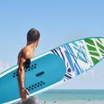 Hengda Planche de Surf Gonflable,Stand Up Paddle avec Sac à Dos,Pompe etPagaie Réglable , pour Surf, Natation, Spa, 305cm-1