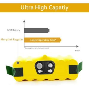 Dosctt 14.4V 4500mAh NI-MH Akku für irobot Roomba 500 510 520 530 532 535 540 545 550 552 555