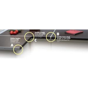 Barre D'angle Pour Plan De Travail Cuisine 28 Mm – Neuve, Générique, Pour Finition Et Protection