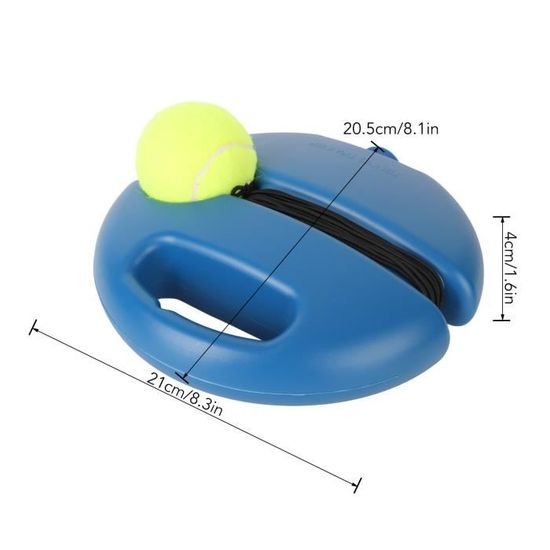 Entraineur Tennis Amazon WHYHKJ Balle De Rebond Pour Entraîneur De Tennis, Appareil De Rebond Auto-apprentissage, équipement D'entraînement De Tennis Trainer Tennis Anti-enchevêtrement Débutant Entraineur Tennis Amazon WHYHKJ Balle De Rebond Pour Entraîneur De Tennis, Appareil De Rebond Auto-apprentissage, équipement D'entraînement De Tennis Trainer Tennis Anti-enchevêtrement Débutant