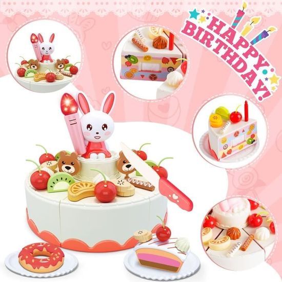 LINFUN KIDS Jouet Aliment Enfant, Dinette Accessories Jeux Dimitati Cuisine Avec Hamburger Pizza Plateau Nourriture De Je Amz B