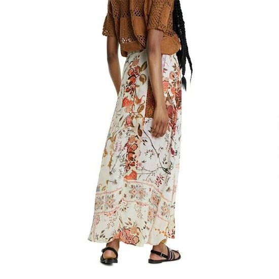 Jupe Desigual Taille 38 Multicolore - Modèle 57V1922, Neuve Avec étiquettes