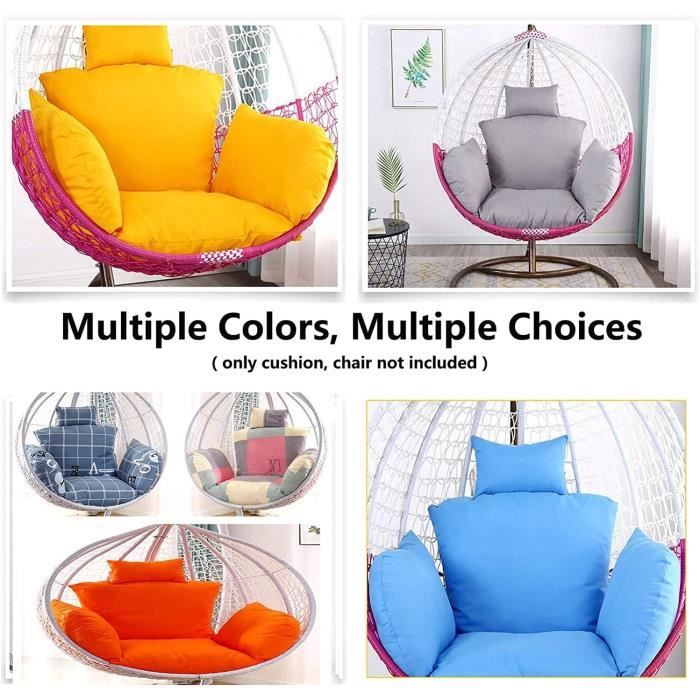 Egg Chair Cushion Only Swing Chair Cushion With Headrest And