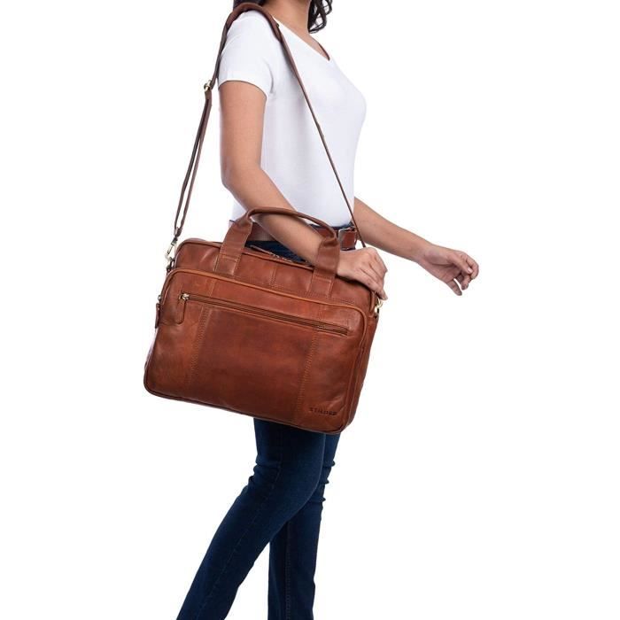 Sac de best sale prof en cuir