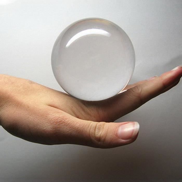 Boule en plastique transparente de qualité pour loisirs créatifs et Boule en plastique transparente de qualité pour loisirs créatifs et