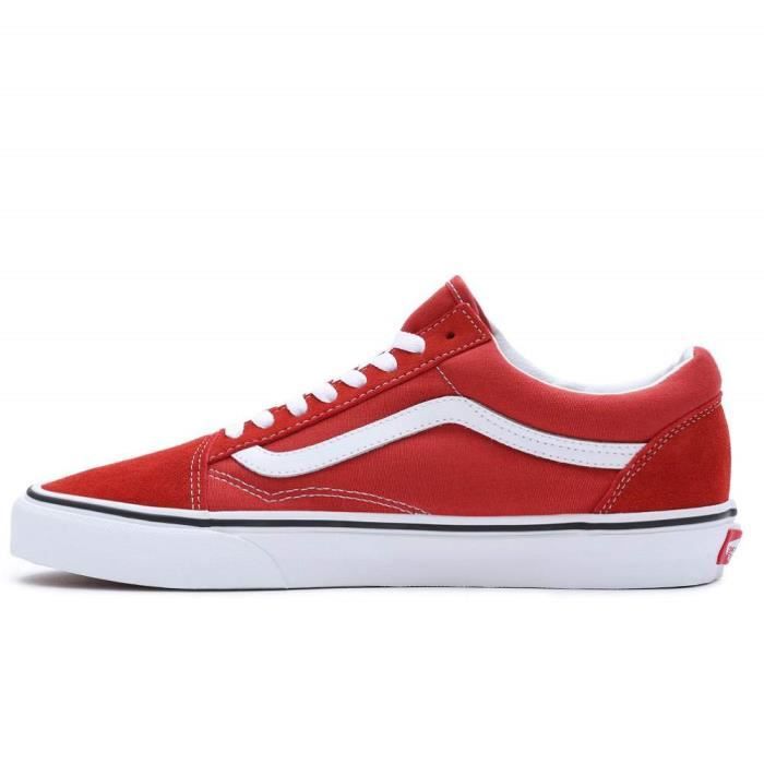 Chaussure cheap vans rouge