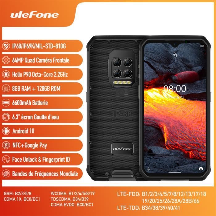 Ulefone Armor 11T 5G Téléphone portable, caméra thermique intégrée