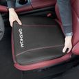 Pour Qashqai-Noir - Juste de coussin de siège de voiture en cuir, Protection, Coussin en polymères, Nissan Qa-2