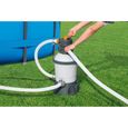 Filtre à sable BESTWAY Flowclear™ 3 028 L/h + pré-filtre  compatible toutes piscines de  1 100 à 18 100 L-2