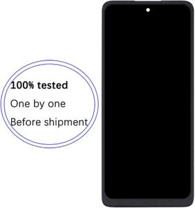 Écran Complet Noir Pour Motorola Moto E32S – Sans Châssis, Remplacement Facile, Neuf