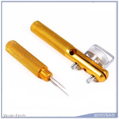 Accessoire Pêche Pratique Outil De Nœud De Pêche Manuel - Set 3 Pièces Pour Attache Ligne/Crochet Simple Et Double Ligne De Peche Montee