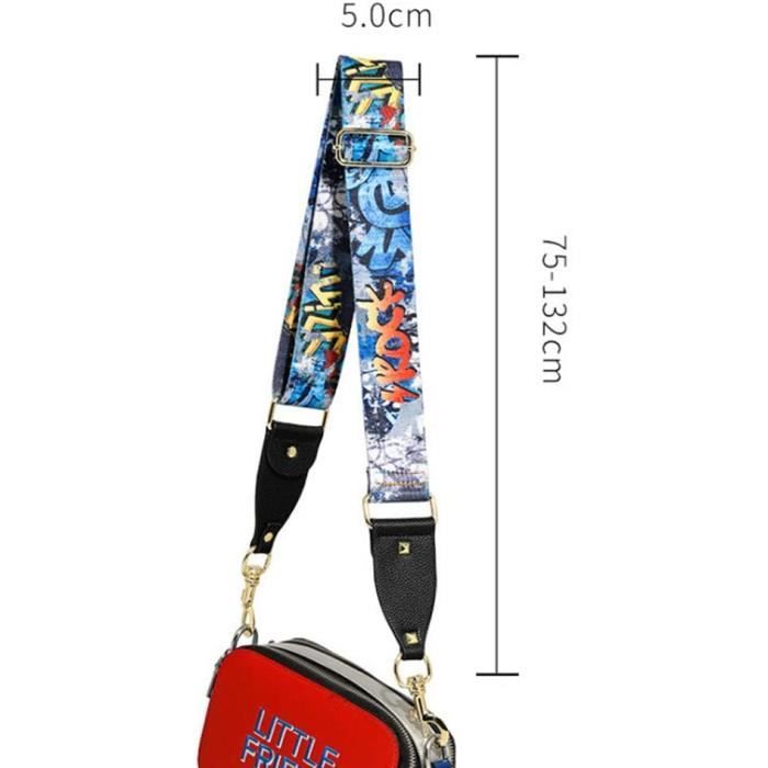 Anse de top sac multicolore