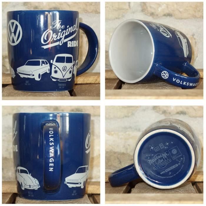 Nostalgic-Art Boîte De Conservation Rétro VW Bulli Beach 3L - Grande Boîte à Café Métallique Vintage