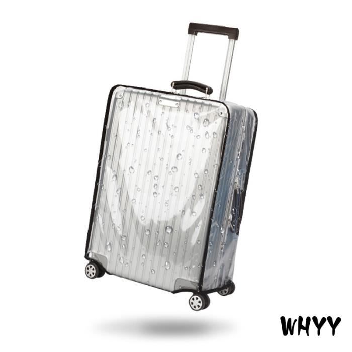 Housse De Protection Transparente Pour Valise 30 Pouces - Imperméable, Anti-rayures, Lavable - Idéale Voyage Avion