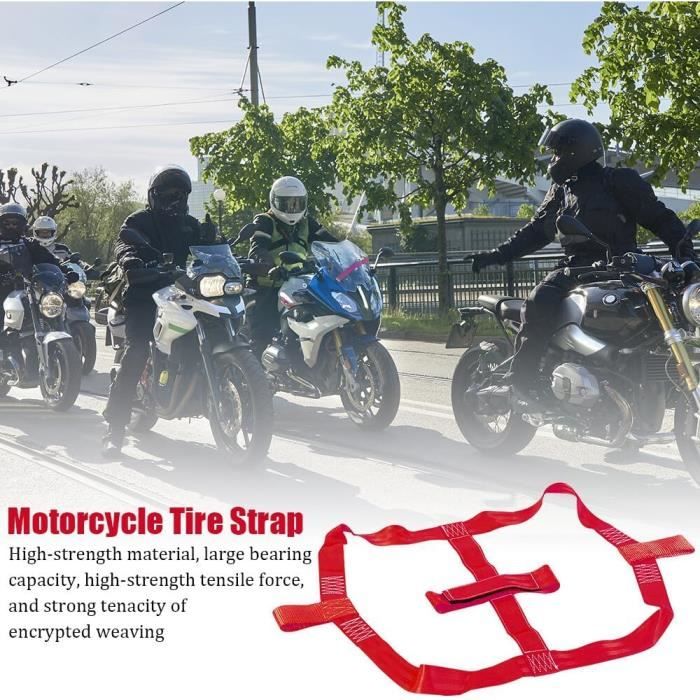Sangle Moto Remorque,Durable Moto Bundle Vélo De Corde Sangle,Strap Bundle  Sécurité Courroie de Tension