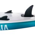 Hengda Planche de Surf Gonflable,Stand Up Paddle avec Sac à Dos,Pompe etPagaie Réglable , pour Surf, Natation, Spa, 305cm-3