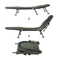 Bedchair pliant 6 pieds inclinable avec oreiller chaise de lit pour la pêche Camping bureau pause déjeuner En Stock HB10524-3