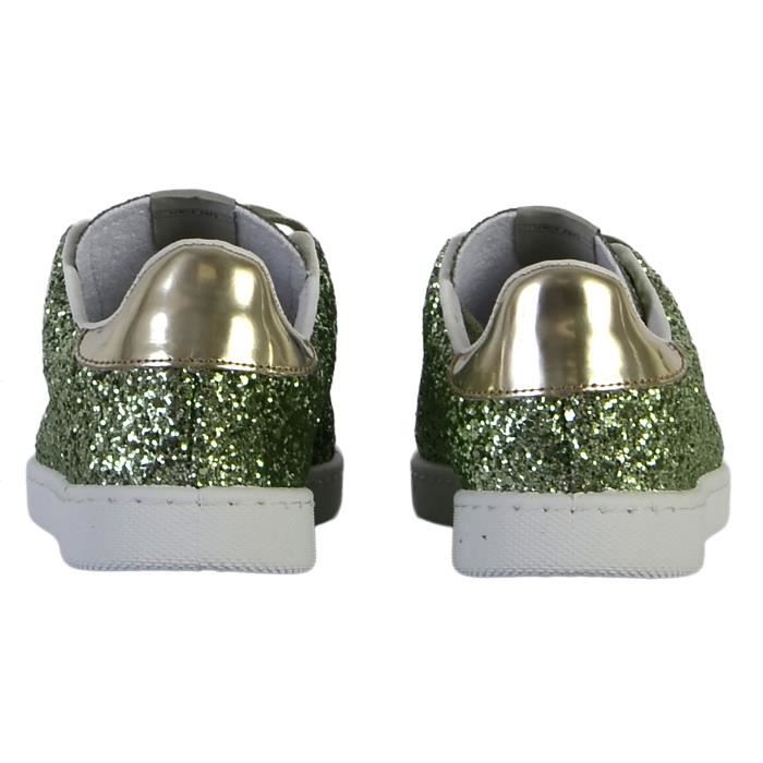 Basket Victoria Vert brillant Cdiscount Chaussures