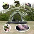 Yorbay Tente de Camping 2-3 Personnes 215x180x130 cm Pop Up Anti UV Imperméable & Ventilée Tente pour Camping, Randonnée, Exterieur-5