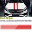 Capot De Voiture Cote Vinyle Rayure Autocollant Pour Mercedes Benz