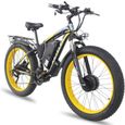 Vélo électrique - MARQUE - 26 pouces 4.0 - Batterie Lithium 48V23Ah - Roue arrière-0
