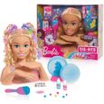 Tête à coiffer TIE-DYE Deluxe Styling Head Barbie Just Play avec accessoires-0