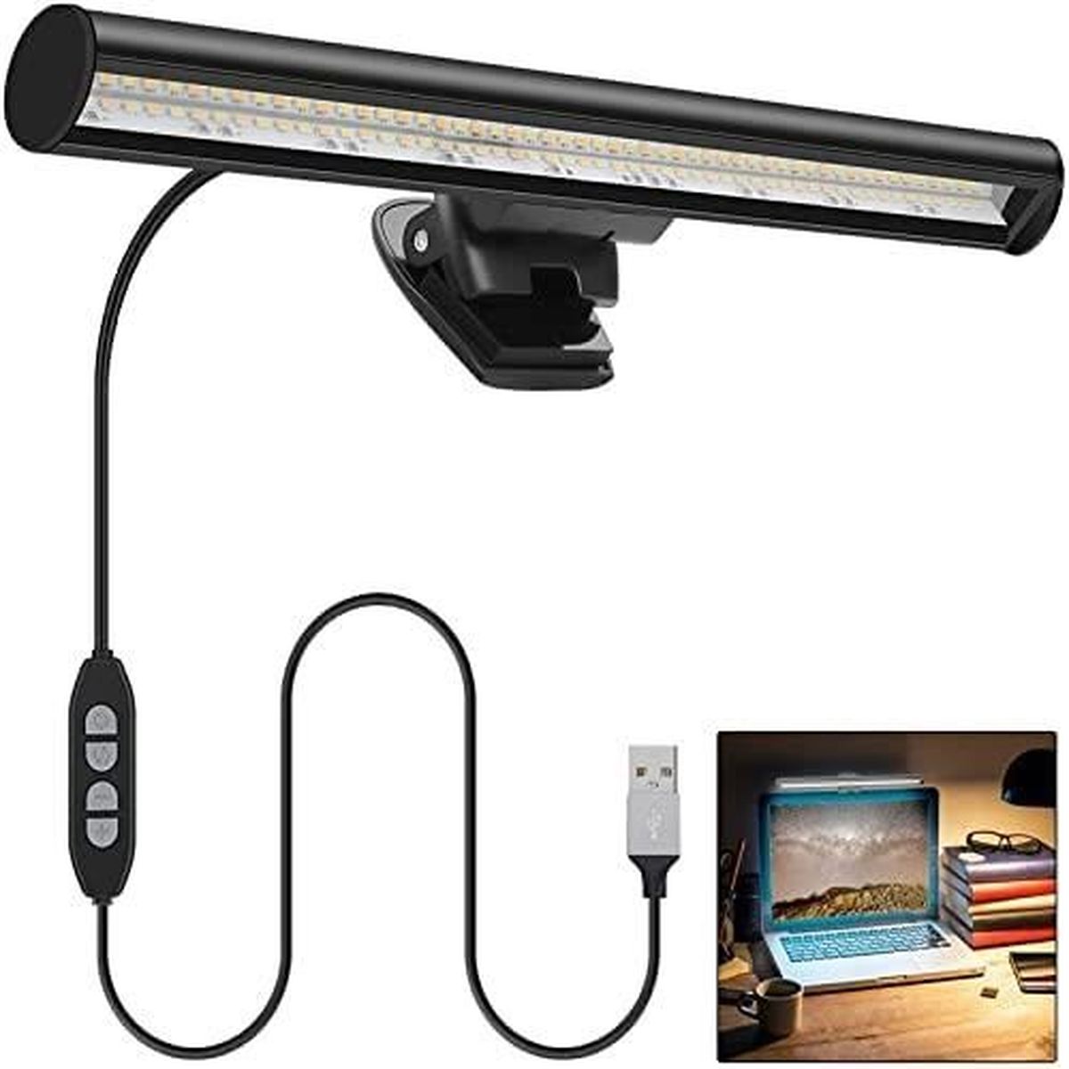 36SMD 1000lm Lampe de travail LED rechargeable slim avec crochet et aimant, lampe de poche rotative (OCA1006