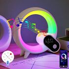 Enceinte Bluetooth - HIBA - Lampe de chevet - Chargeur sans fil 15W - 7 couleurs - Réveil intelligent