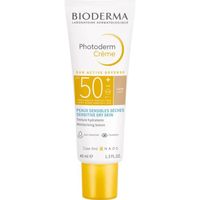 Photoderm-Bioderma Photoderm Crème Solaire Anti-Âge Teintée Peaux Sensibles Sèches SPF 50+ 40 ml (Teinte : Claire)