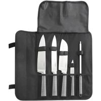 ceppo di 4 coltelli in acciaio inox satinato - dh027000x35196 - jean dubost