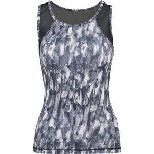 Crop top femme - URBAN CLASSICS - Ladies Active Graphic Top - Gris - Loose - Sans manche