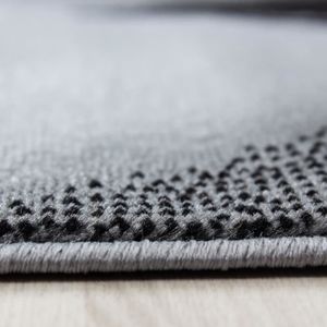 tapis salon 100 200cm grand tapis berbere geometrique pour chambre bureau polyester noir cdiscount maison