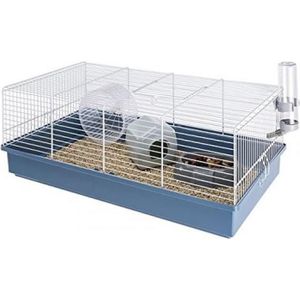 CAGE Cage pour rongeur - FERPLAST - CRICETI - Bleu - Plastique - Grande taille modulaire