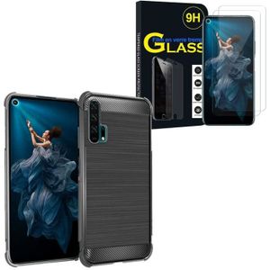 FILM PROTECT. TÉLÉPHONE Coque et Verre trempé Écran Huawei Honor 20 Pro 6.