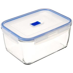 Luminarc Pure Box Active R/écipient herm/étique rectangulaire en verre Vert olive 197 cl