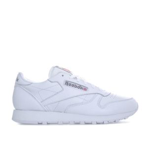 reebok cuir blanche