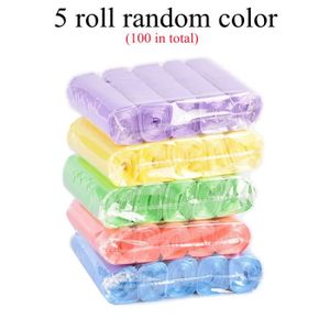 POUBELLE - CORBEILLE Accessoires de nettoyage,5 roll random color--Poub