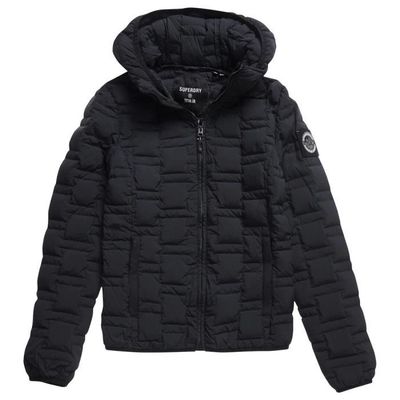 Veste Coupe Vent Femme SUPERDRY Expedition Down Noir Taille M