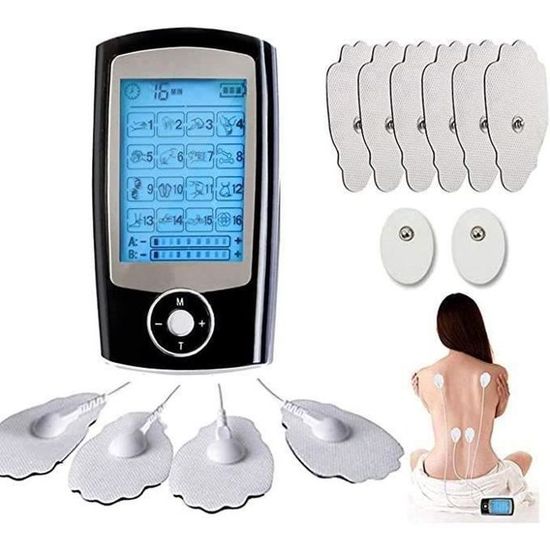 AUVON Électrostimulateur musculaire TENS rechargeable de 4e génération AUVON Électrostimulateur musculaire TENS rechargeable de 4e génération