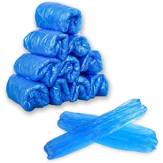 Aedtie Tablier Manche 100 Pcs Manches Jetables pour Bras, Protection pour Peinture, Nettoyage, Douches