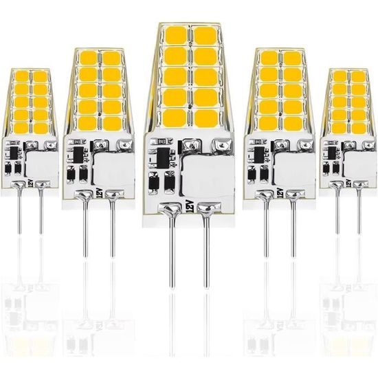 Ampoule LED G4 5W, Ampoules LED G4 Blanc Froid 6500K, Remplacement pour