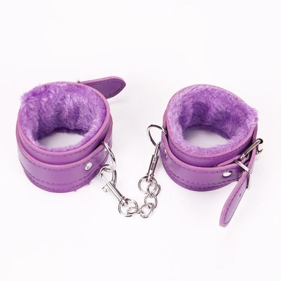 Menottes & Collier De Cou En Cuir - Style Basique ZADO - Neuf - Cuir Sans Chrome