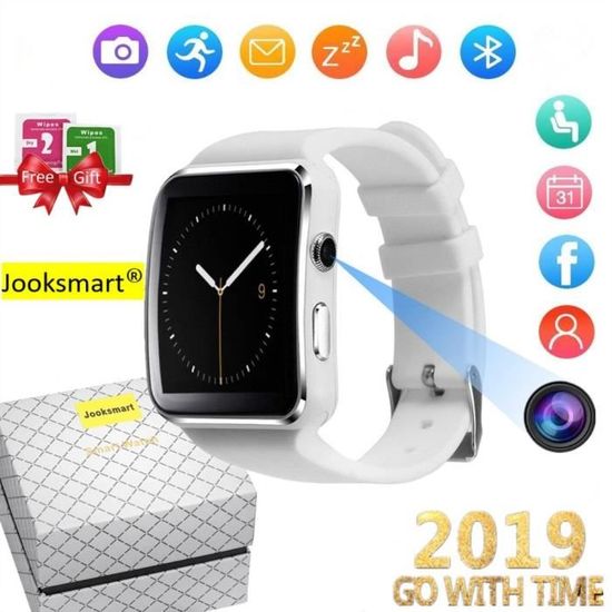 Montre Connect e Bluetooth Smartwatch Meilleur Montre Intelligente