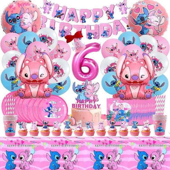 Kit 100 Pièces Décoration Anniversaire Enfant - Ballons, Vaisselle, Nappe, Cupcake Toppers - Tout Inclus ! - 2