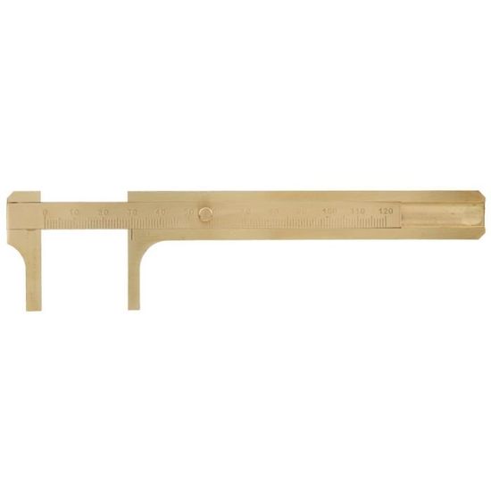 2 Pieds à Coulisse 150mm Plastique - Précision 1mm - Mesure Bijoux Bricolage