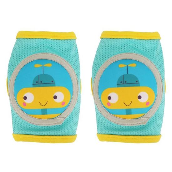 Lot De 6 Paires De Genouillères Pour Bébé – Taille élastique 8x11 Cm – Protection Genoux Ramper/marcher