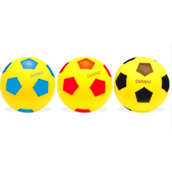 Ballon en mousse multicolore MONDO : le ballon à Prix Carrefour